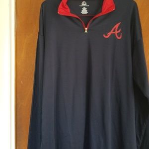 Majestic Atlanta Braves pullover